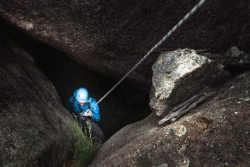 Caving and abseiling Mt Buffalo