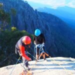 Abseiling at Mt Buffalo VIC