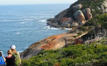 Admiring the Tongue Point Views