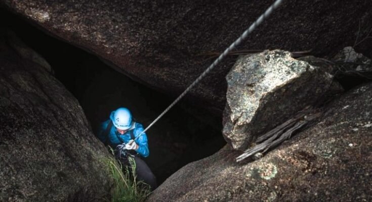 Caving Mt Buffalo Victoria