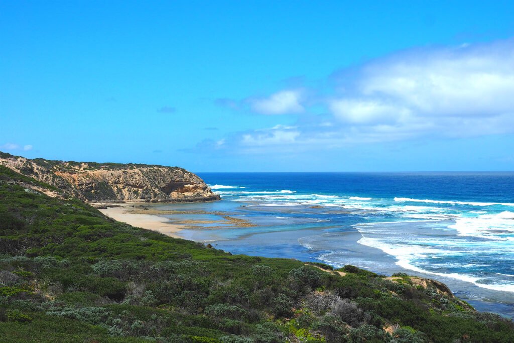 Cheviot Beach, where Prime Minister Harold Hold disappeared.