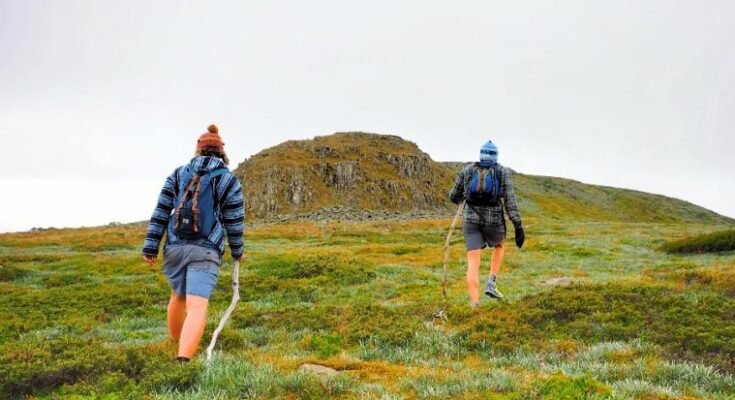 Hiking to Mt Loch Summit Victoria