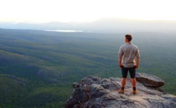 Inspiring view from the Balconies in the Grampians