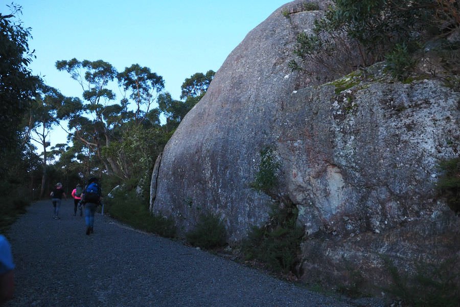 Setting off on Mt Oberon Hike