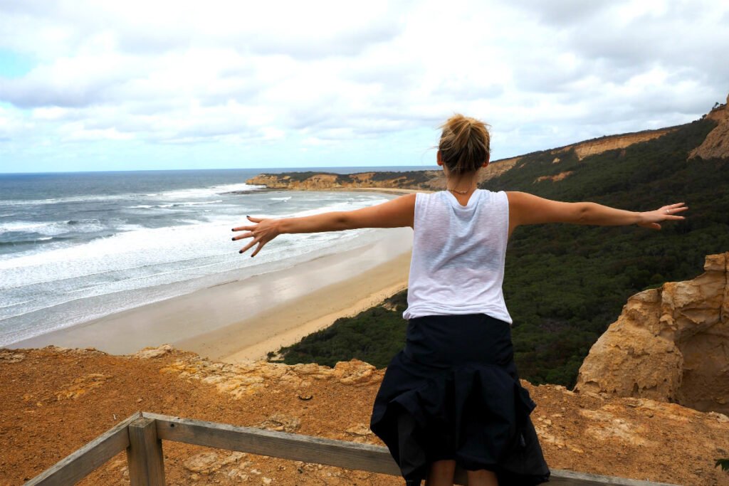 Looking out over Point Addis