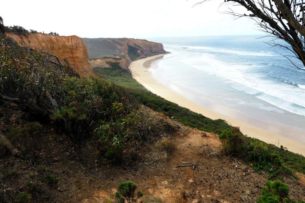 The epic view back towards Bells Southside