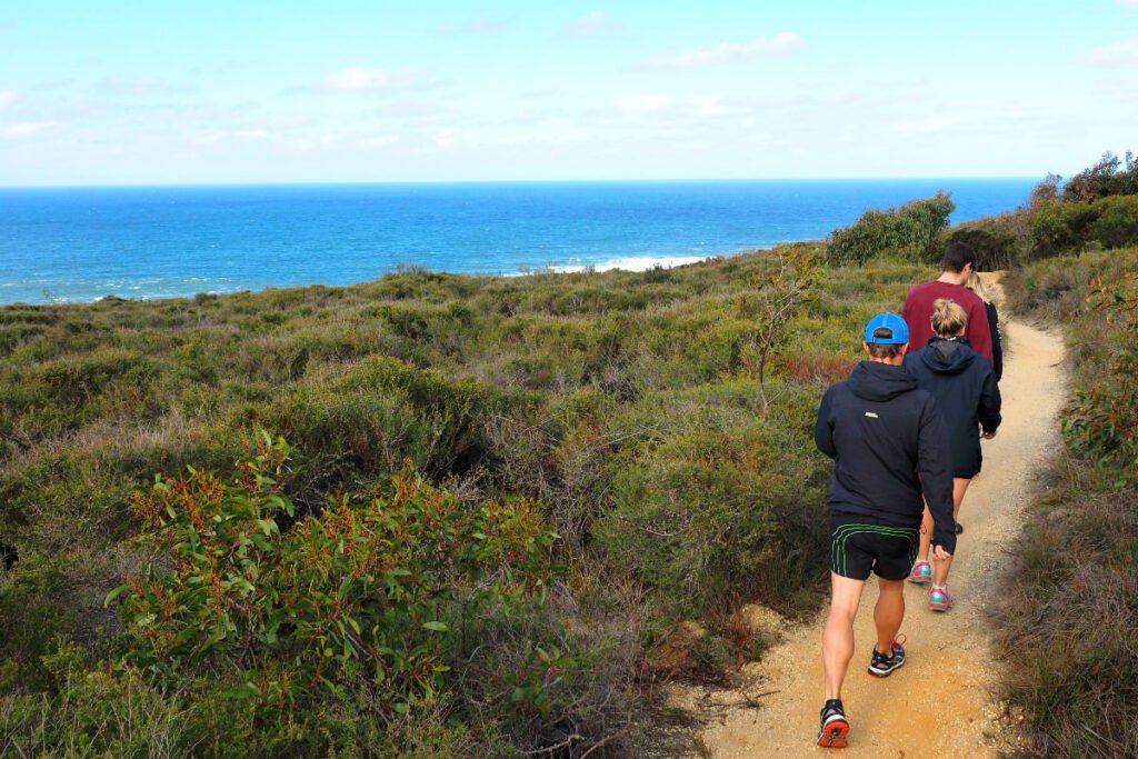 Awesome ocean views as you enter Ironbark Basin